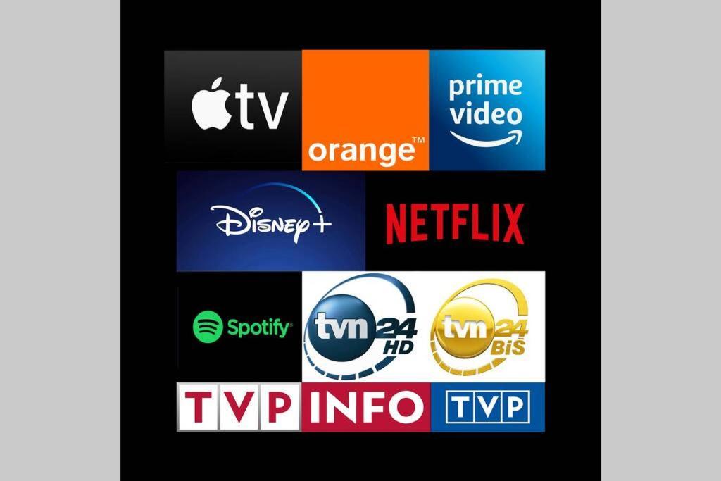 Sawa Apartment 2Xmetro Wifi 500 Mbs 50'Tv Netflix Hbo Appletv+ Warschau Exterior foto