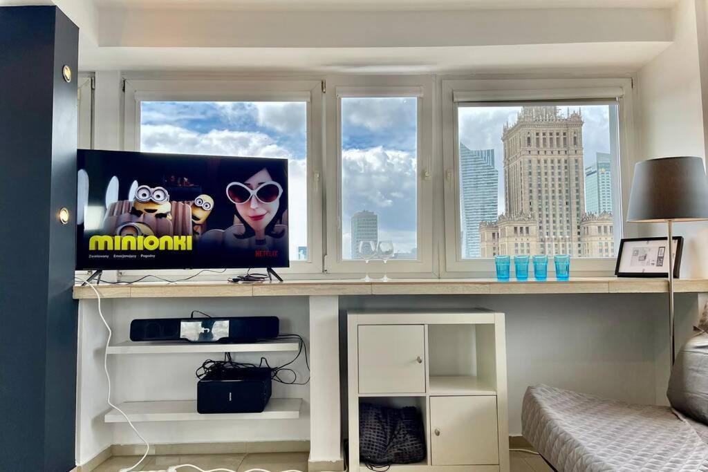 Sawa Apartment 2Xmetro Wifi 500 Mbs 50'Tv Netflix Hbo Appletv+ Warschau Exterior foto
