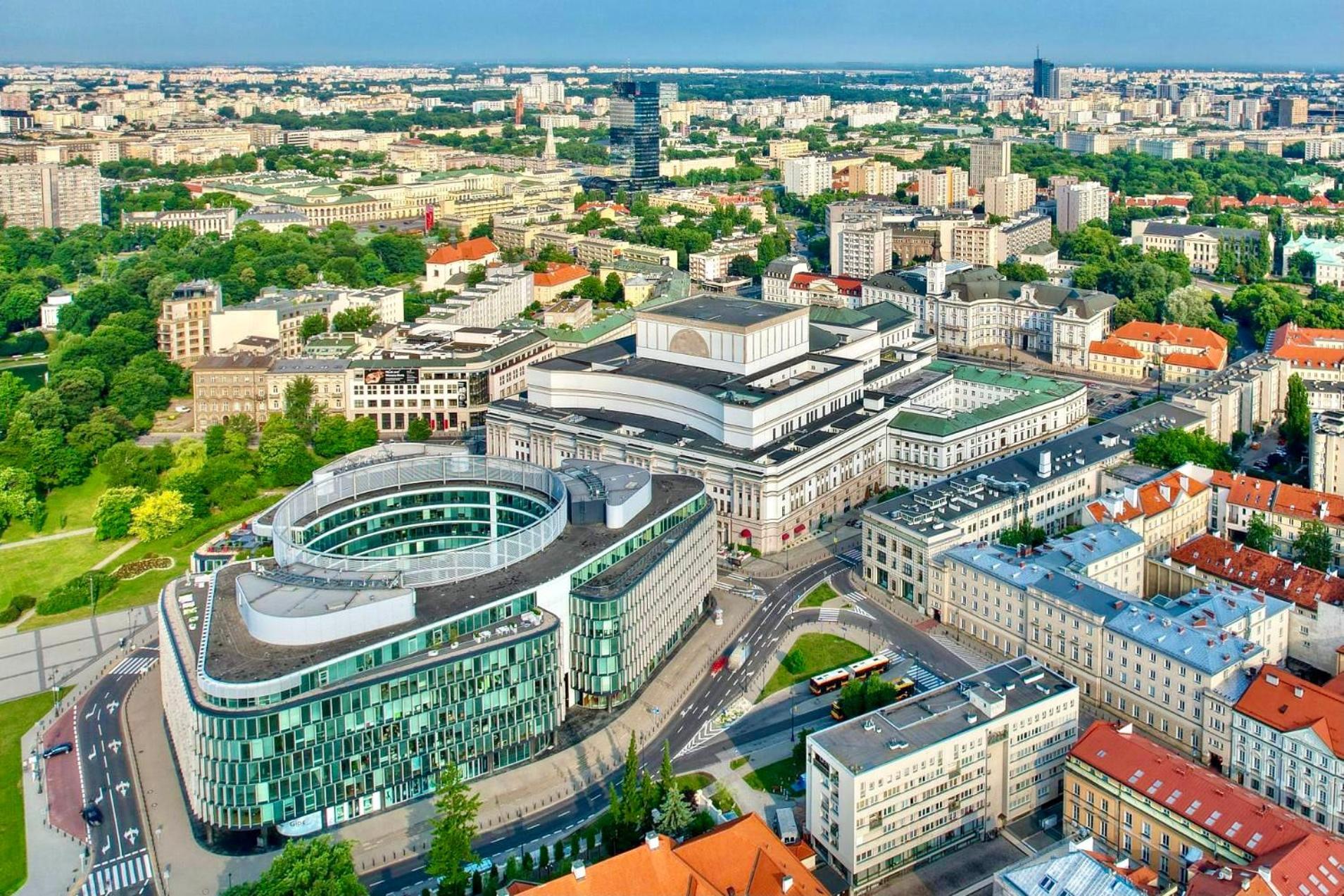 Sawa Apartment 2Xmetro Wifi 500 Mbs 50'Tv Netflix Hbo Appletv+ Warschau Exterior foto