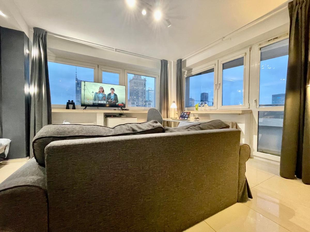 Sawa Apartment 2Xmetro Wifi 500 Mbs 50'Tv Netflix Hbo Appletv+ Warschau Exterior foto